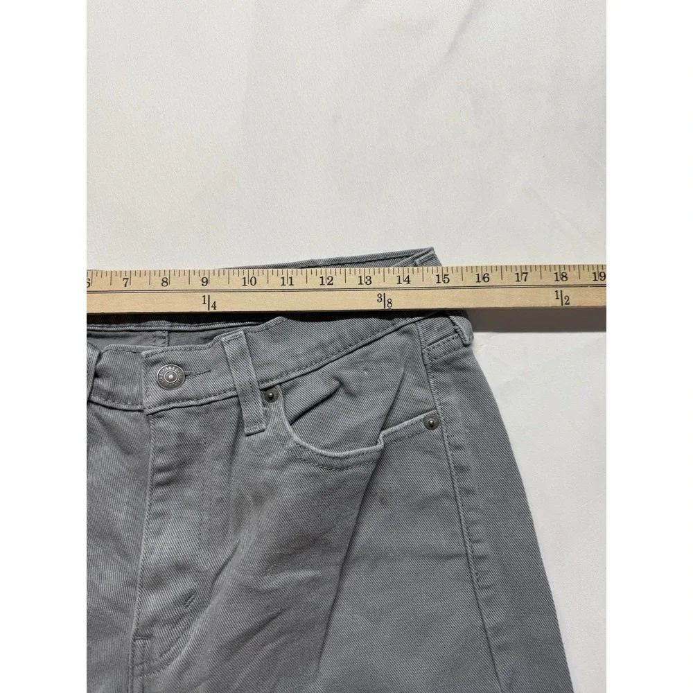 Levis 514‎ jeans Mens 30x32 Grey straight fit pants work casual Denim